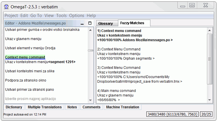 Painel correspondências