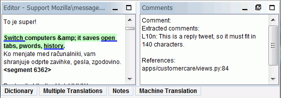 Περιοχή Σχολίων